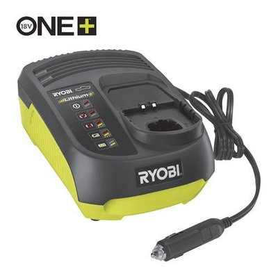 Ryobi Зарядний пристрій Ryobi RC18118C 5133002893, ONE+ 18В, з живленням від автомобільної мережі 12В 5133002893 фото