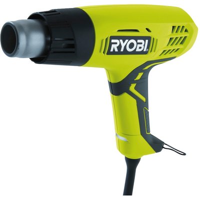 Ryobi Фен EHG2000 промисловий, 2000Вт, 250/500 л/хв, 400/600 ° С, 0.7кг 5133001137 фото