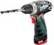 Шуруповерт аккумуляторный METABO PowerMaxx BS Basic + LC 12 (кейс мини) 600984500 фото 1