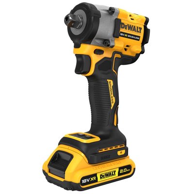 Гайковерт ударный аккумуляторный бесщёточный DeWALT DCF922D2T DCF922D2T фото