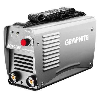 Зварювальний інверторний апарат GRAPHITE, IGBT, 230В, 200А 56H813 фото