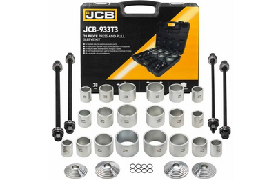 Набор инструментов для замены сайлентблоков, втулок и подшипников JCB Tools 28 ед. JCB-933T3 JCB-933T3 фото