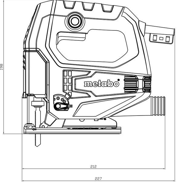 Лобзик METABO STEB 65 Quick 601030000 фото