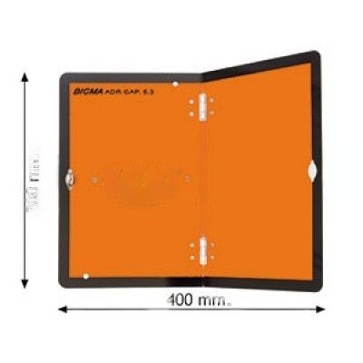 Інформаційна табличка ADR складна "небезпечний вантаж" Bicma (Цинк, Італія) (2602991208) 2602991208 фото