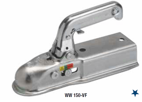 Сцепное устройство Winterhoff WW150-VF дышло квадрат 60 мм 1500 кг (1860763) 1860763 фото