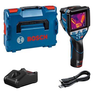 Тепловізор Bosch GTC 600 C + L-boxx -10°C до +600°C, 12В, ± 2,0 °C, Роздільна здатність 0.1 °C, чутливість 