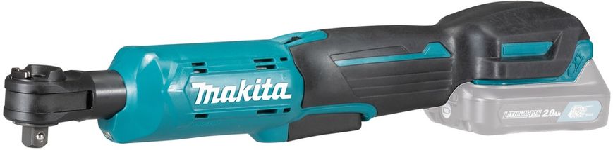 Makita Гайковерт WR100DZ кутовий -акум., 10.8В, 0-800 об/хв, 47.5 Нм, 1.2 кг, SOLO WR100DZ фото