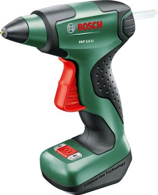 Bosch Пістолет клейовий PKP 3,6 LI, 3.6В, стрижень 7х150мм, 0.3кг 0.603.264.620 фото