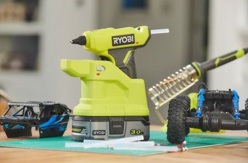 Ryobi Пістолет клейовий ONE+ RGLM18-0, акумуляторний, 18В, стрижень 7мм (без АКБ та ЗП) 5133005001 фото