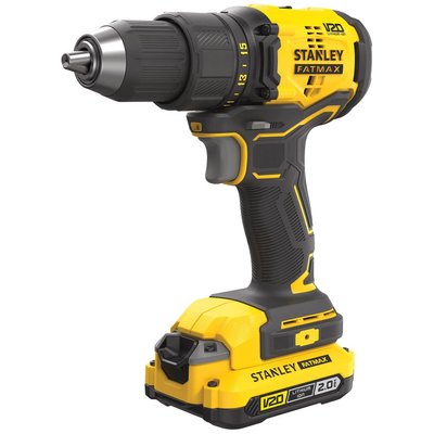 Дрель-шуруповерт бесщёточный аккумуляторный Stanley FatMax SFMCD710D2K SFMCD710D2K фото