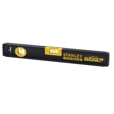 Рівень FatMax WATERFIT CLASSIC PRO алюмінієвий довжиною 400 мм з двома капсулами Stanley FMHT42553-1 FMHT42553-1 фото