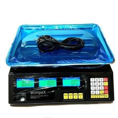 Электронные торговые весы Wimpex MK-0006 до 50 кг MK-0006 фото