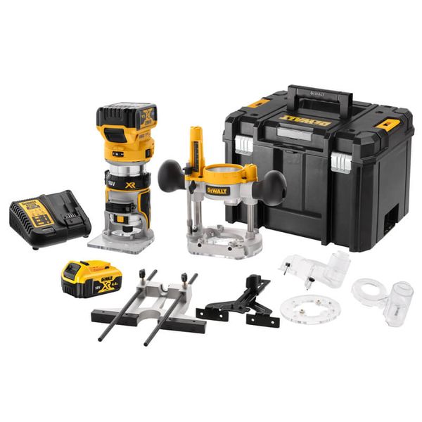 Фрезер акумуляторний безщітковий DeWALT DCW604P2 DCW604P2 фото