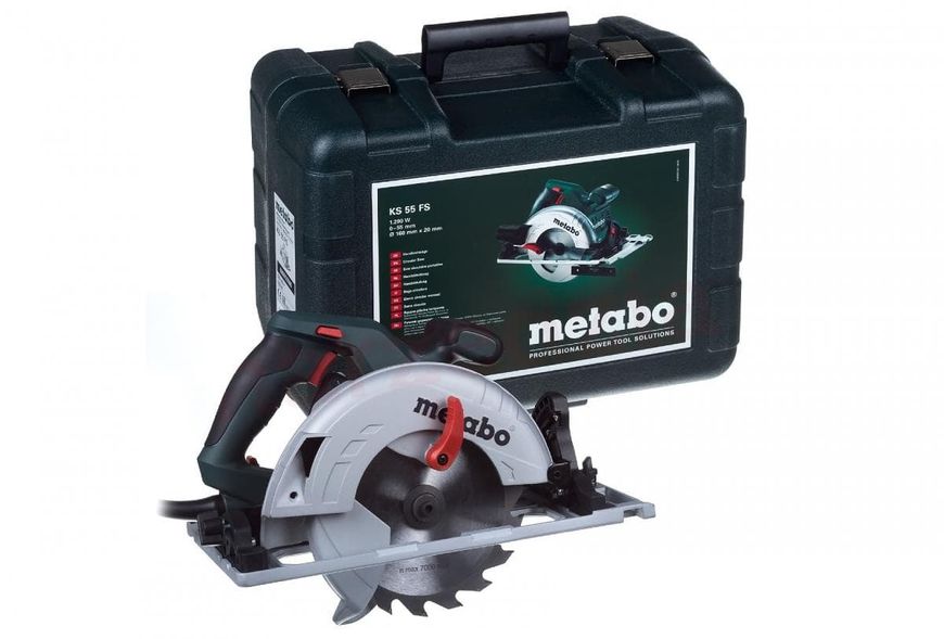 Metabo Пила циркулярна KS 55 FS ручна, кофр 600955500 фото