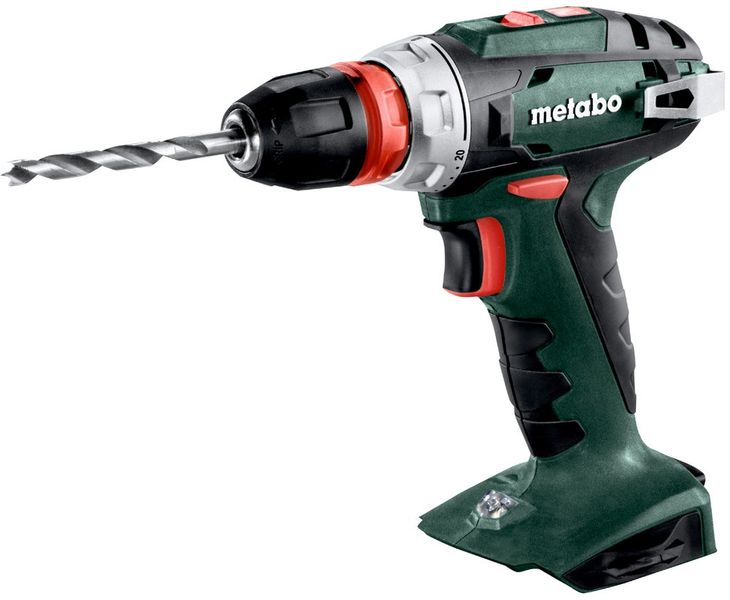 Metabo Шурпокрут-дриль BS 18 QUICK, акумуляторний, 18В, 1.3кг, без АКБ та ЗП 602217840 фото