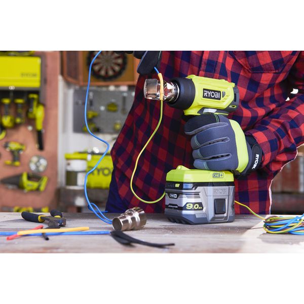 Ryobi Фен будівельний ONE+ R18HG-0 18В, 0 - 470° C, 170л /хв (без АКБ і ЗП) 5133004423 фото