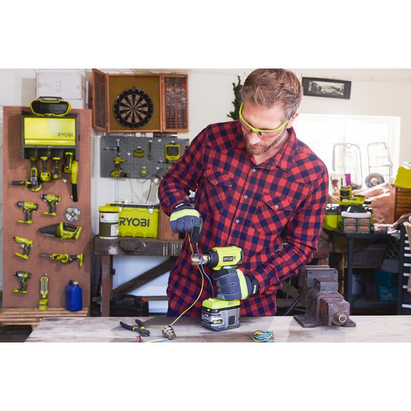 Ryobi Фен будівельний ONE+ R18HG-0 18В, 0 - 470° C, 170л /хв (без АКБ і ЗП) 5133004423 фото