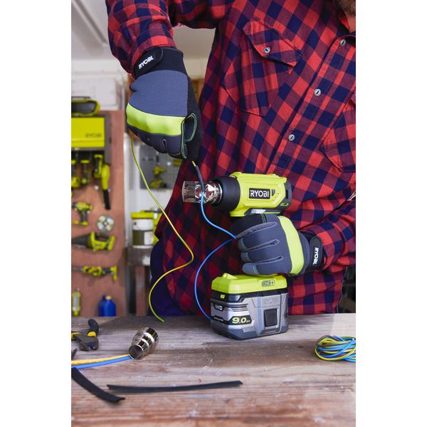 Ryobi Фен будівельний ONE+ R18HG-0 18В, 0 - 470° C, 170л /хв (без АКБ і ЗП) 5133004423 фото