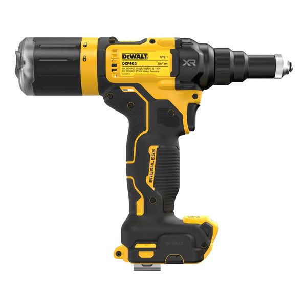 Заклёпочник аккумуляторный бесщёточный DeWALT DCF403NT DCF403NT фото