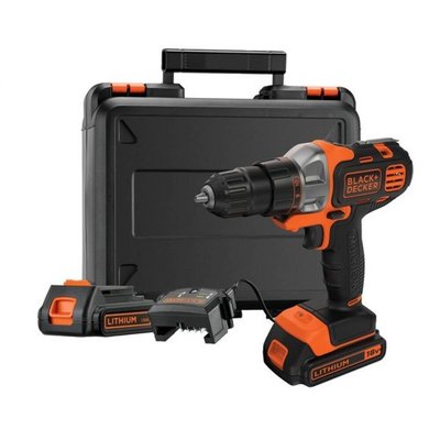 Аккумуляторный  дрель-шуруповерт Black+Decker MT218KB MT218KB фото