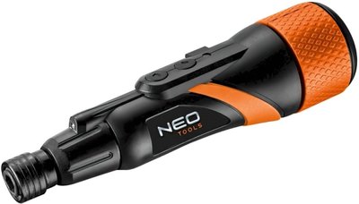 Neo Tools Викрутка акумуляторна, micro-USB, 3.6В, Li-Ion, 280 об/хв, 1/4", 36 біт 04-200 фото