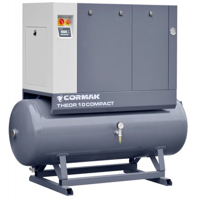 Комплект CORMAK THEOR 20 INVERTER Compact (гвинтовий компресор THEOR20, осушувач повітря N20S, бак 500л) THEOR 20-10 INVERTER фото