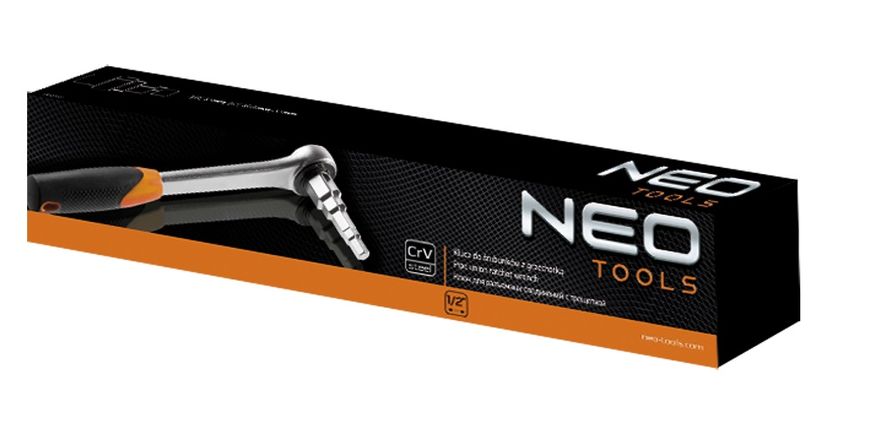 Neo Tools 02-060 Ключ для рознiмних з`єднань з трiскачкою, 1/2'' 02-060 фото