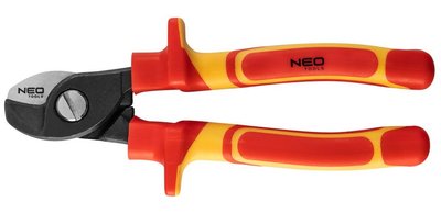 Neo Tools 01-233 Кабелеріз, 160 мм, 1000 В, полірований, CrV 01-233 фото