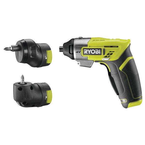 Ryobi Шурупокрут ERGO-A2, 4В, 1.5 Аг, 5Нм, набір біт+2насадки 5133003409 фото