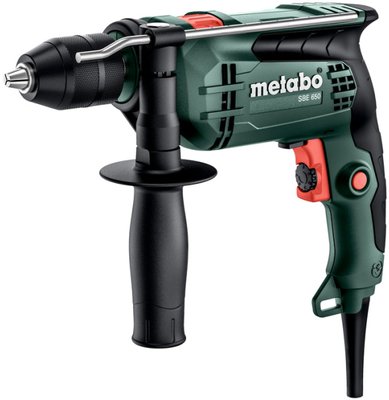 Metabo Дриль ударна SBE 650, швидкозажимний патрон, коробка 600742850 фото