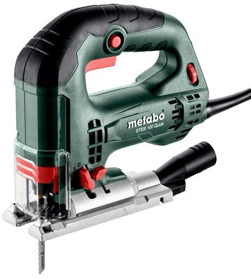 Metabo Лобзик STEB 100 QUICK , 710Вт, 22мм, 1000-3100об/хв, 2.1кг 601110500 фото